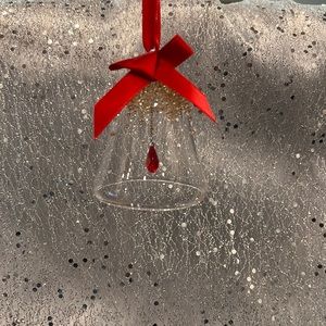 Swarovski Crystal Bell Holiday Ornament